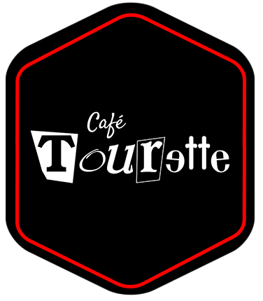logo Café Tourette Zwart